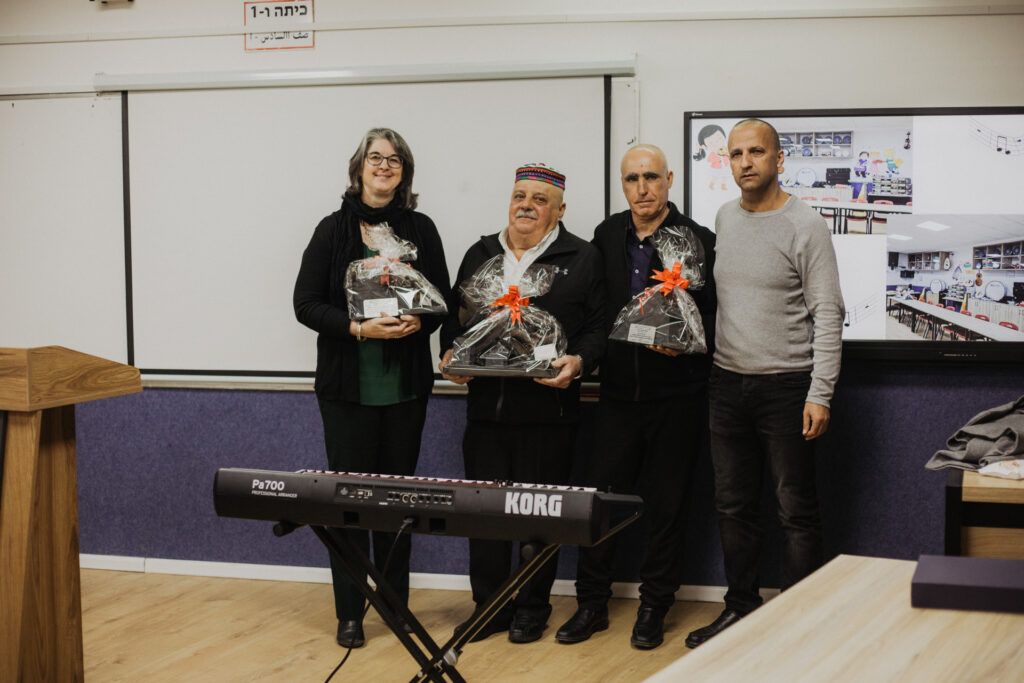 Dedication of Music room at Druze school