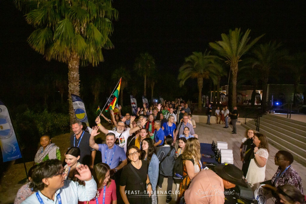 Opening Night at Capernaum National Park, Galilee