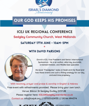 flyer image of David Parsons for Sedgley Conference
